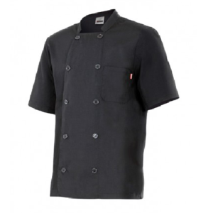 Chaqueta cocinero mangas cortas
